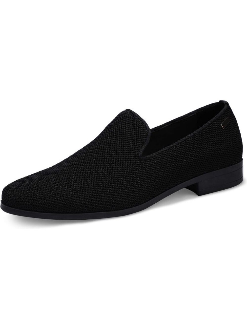 UUBARIS Men's Black Elegant Tuxedo Loafers Slip on Dress Shoes Formal Shoes